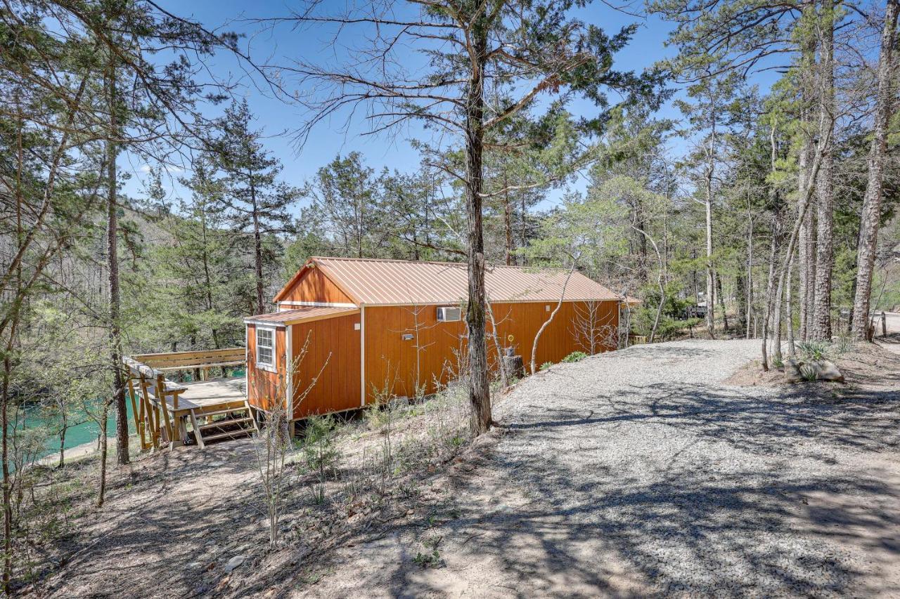 Cliffside Eureka Springs Cabin With Beaver Lake View Exterior foto